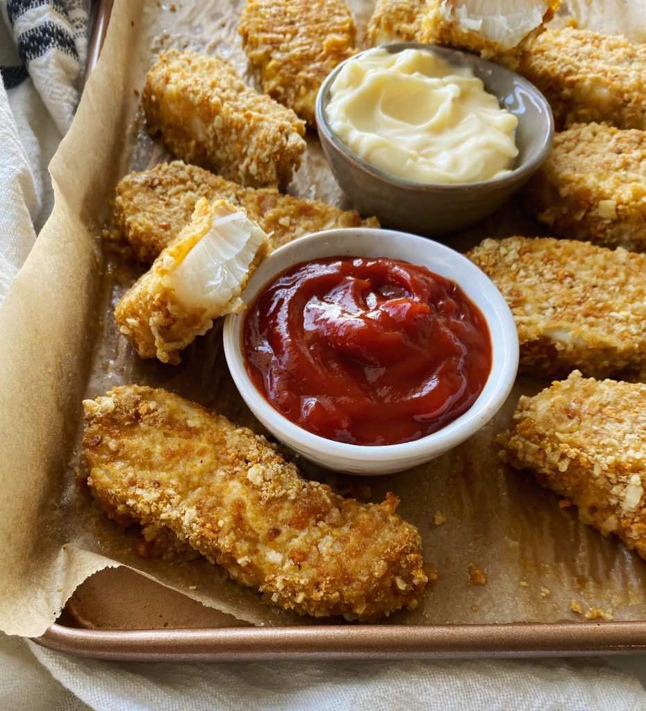 Gluten-free Baked Fish Sticks - Something Nutritious