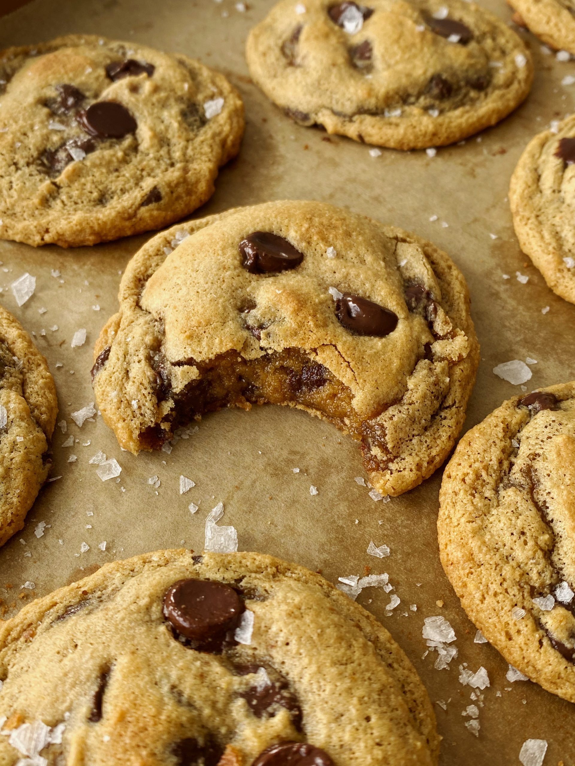 Mini Chocolate Chip Cookies (Cookie Bites) - Olives + Thyme