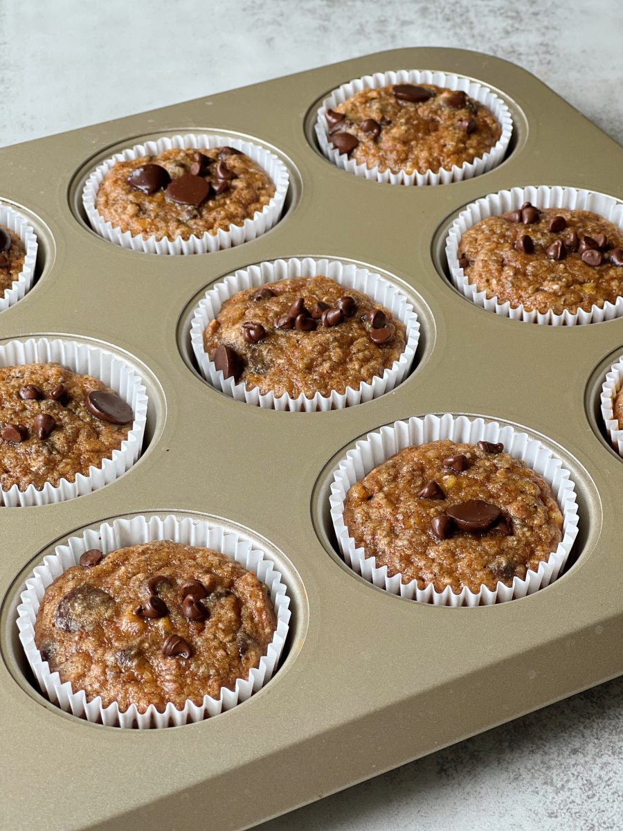 almond butter muffins