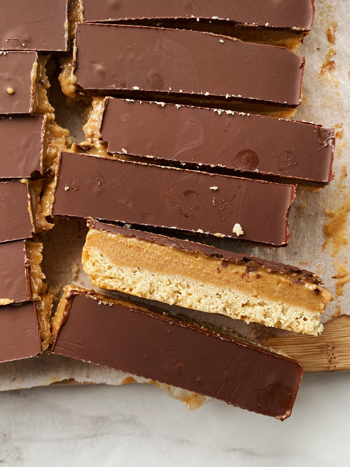 Vegan Caramel Candy Bars (Vegan Twix) Something Nutritious