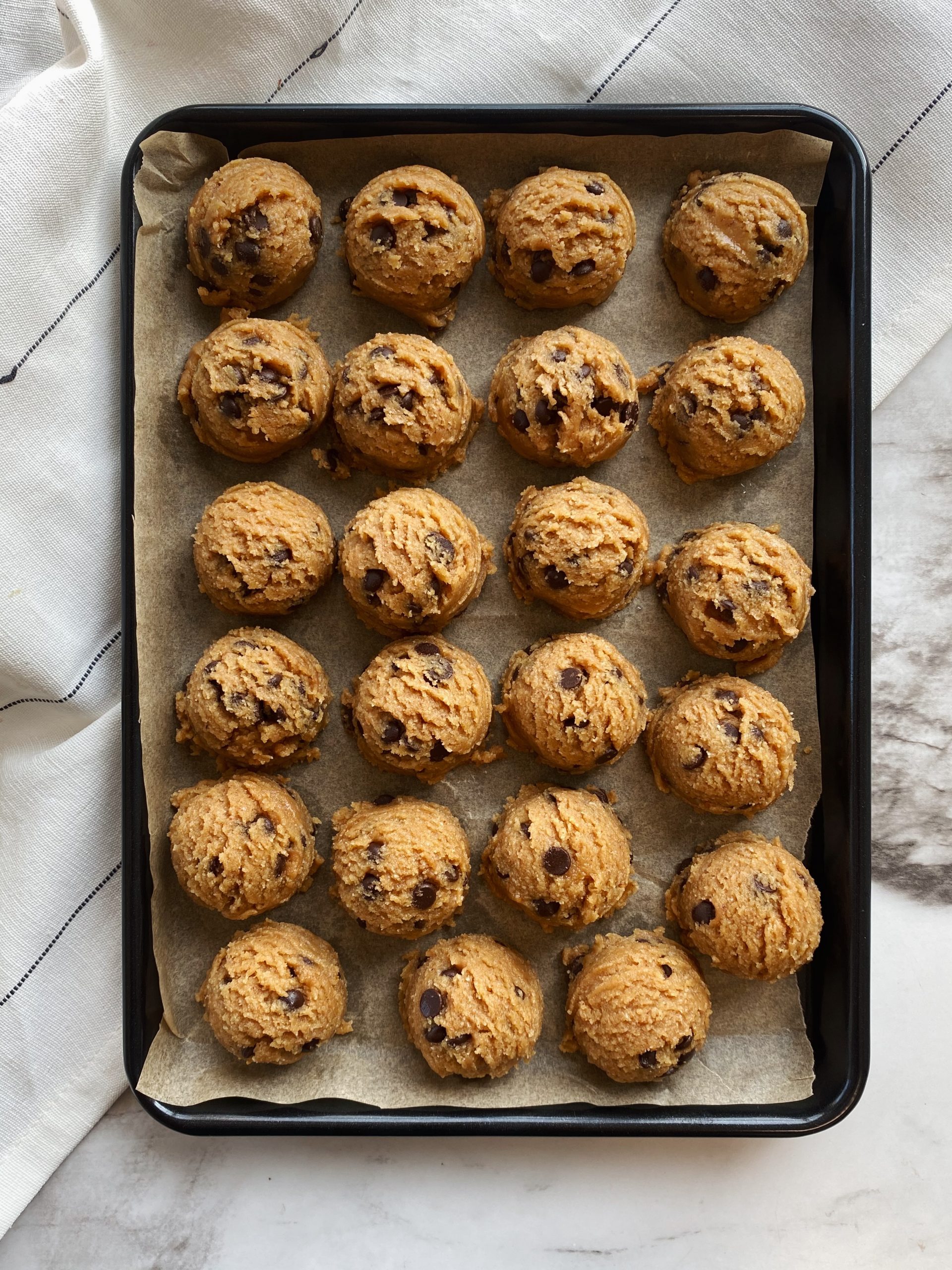 edible cookie dough bites - Blue Bowl