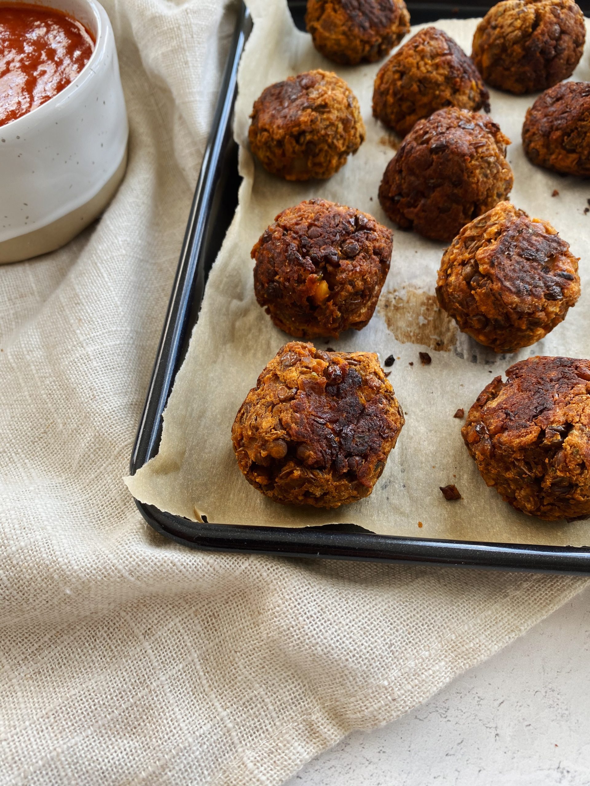 Vegan Lentil Meatballs Something Nutritious