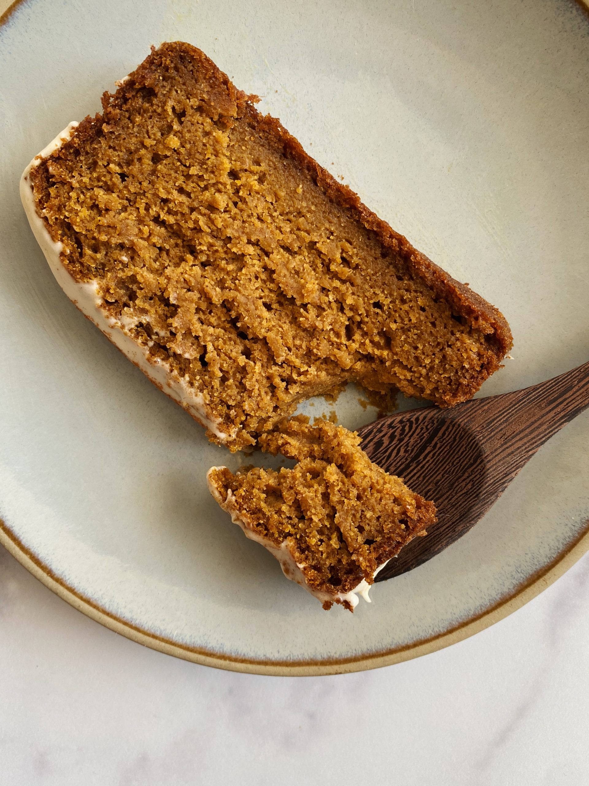 Glutenfree Pumpkin Bread with a Maple Cream Cheese Glaze Something