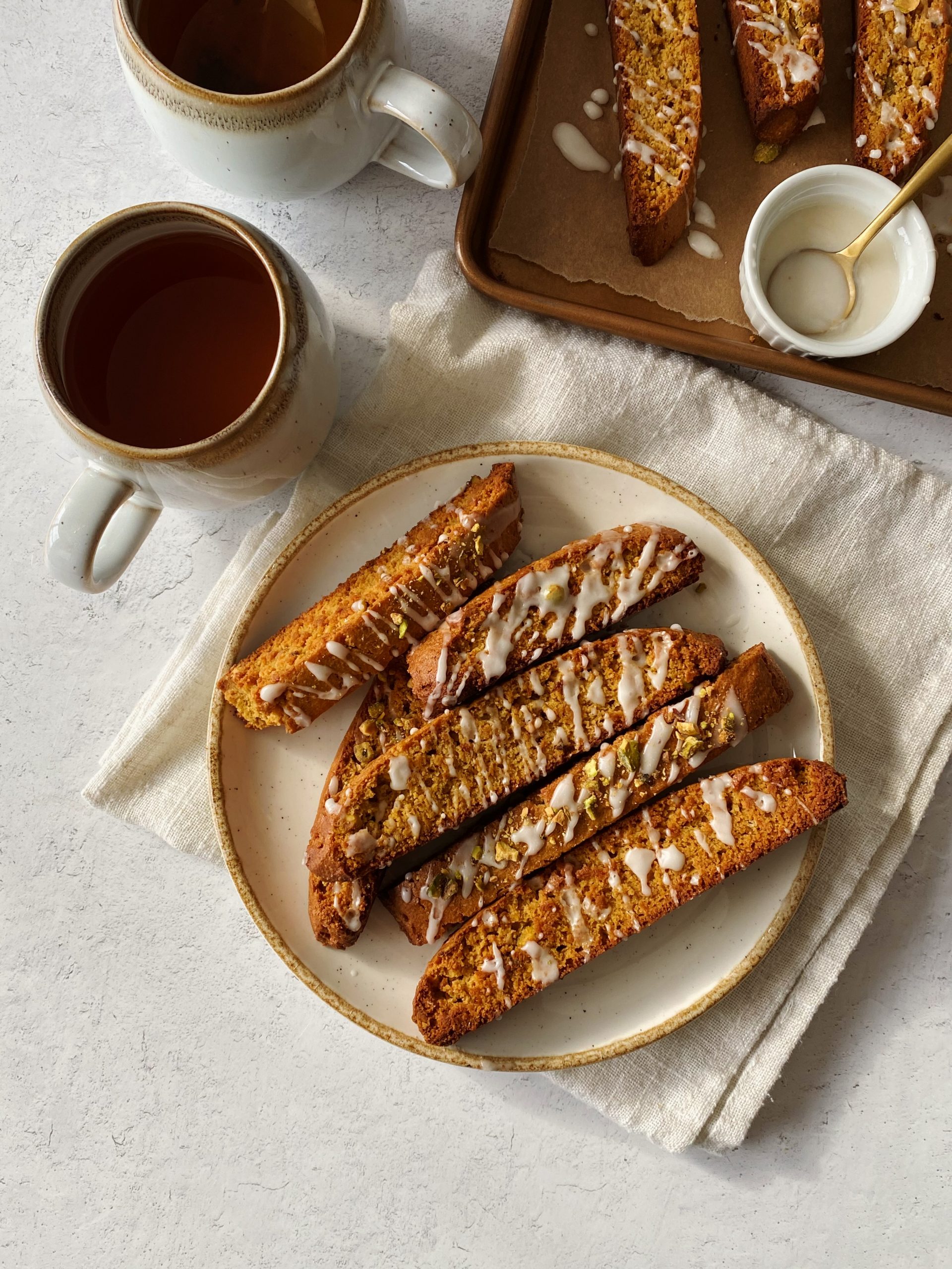 Carrot Cake Biscotti - Ahead of Thyme