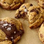 chocolate chip tahini cookies