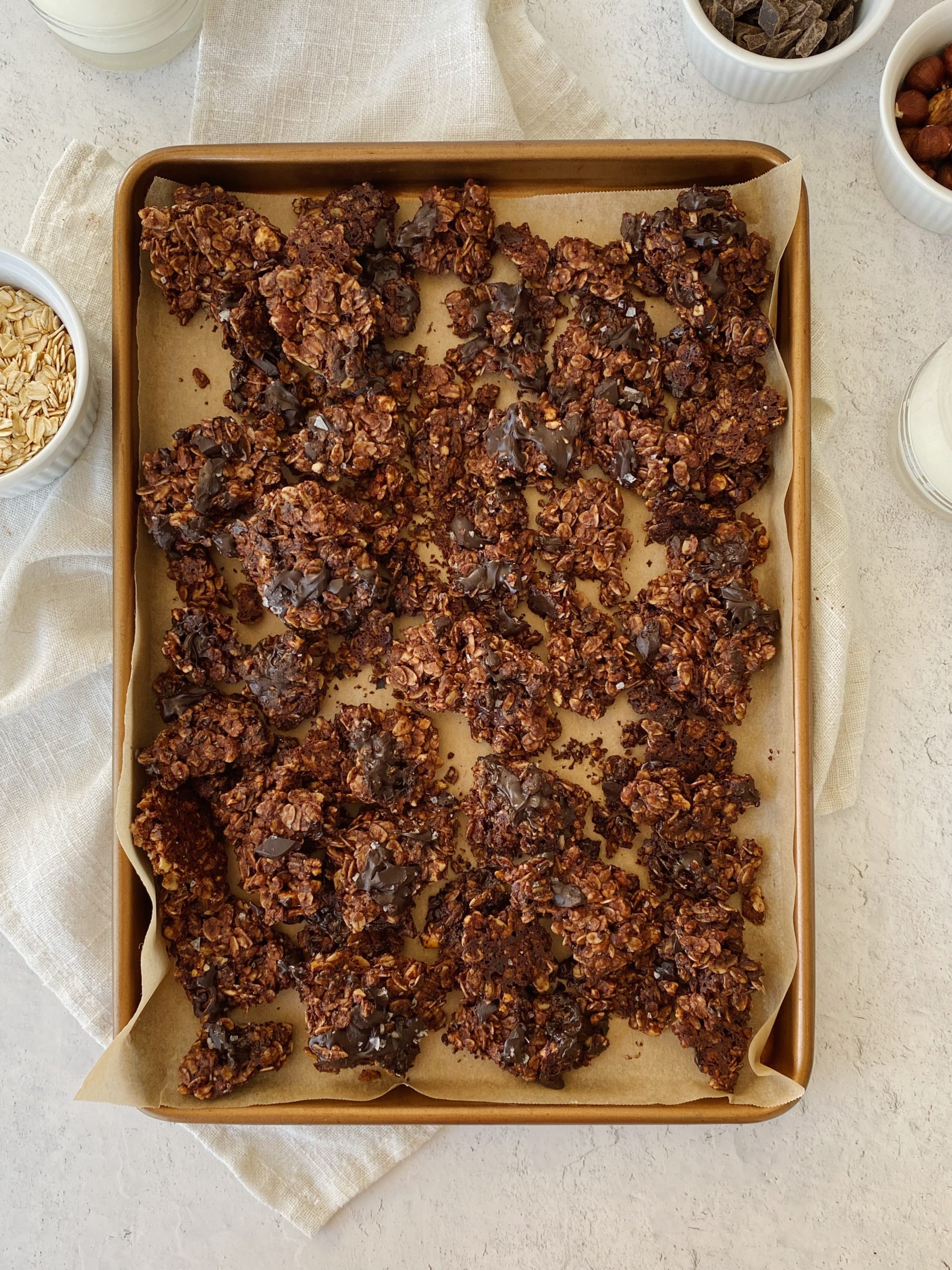 homemade chocolate granola