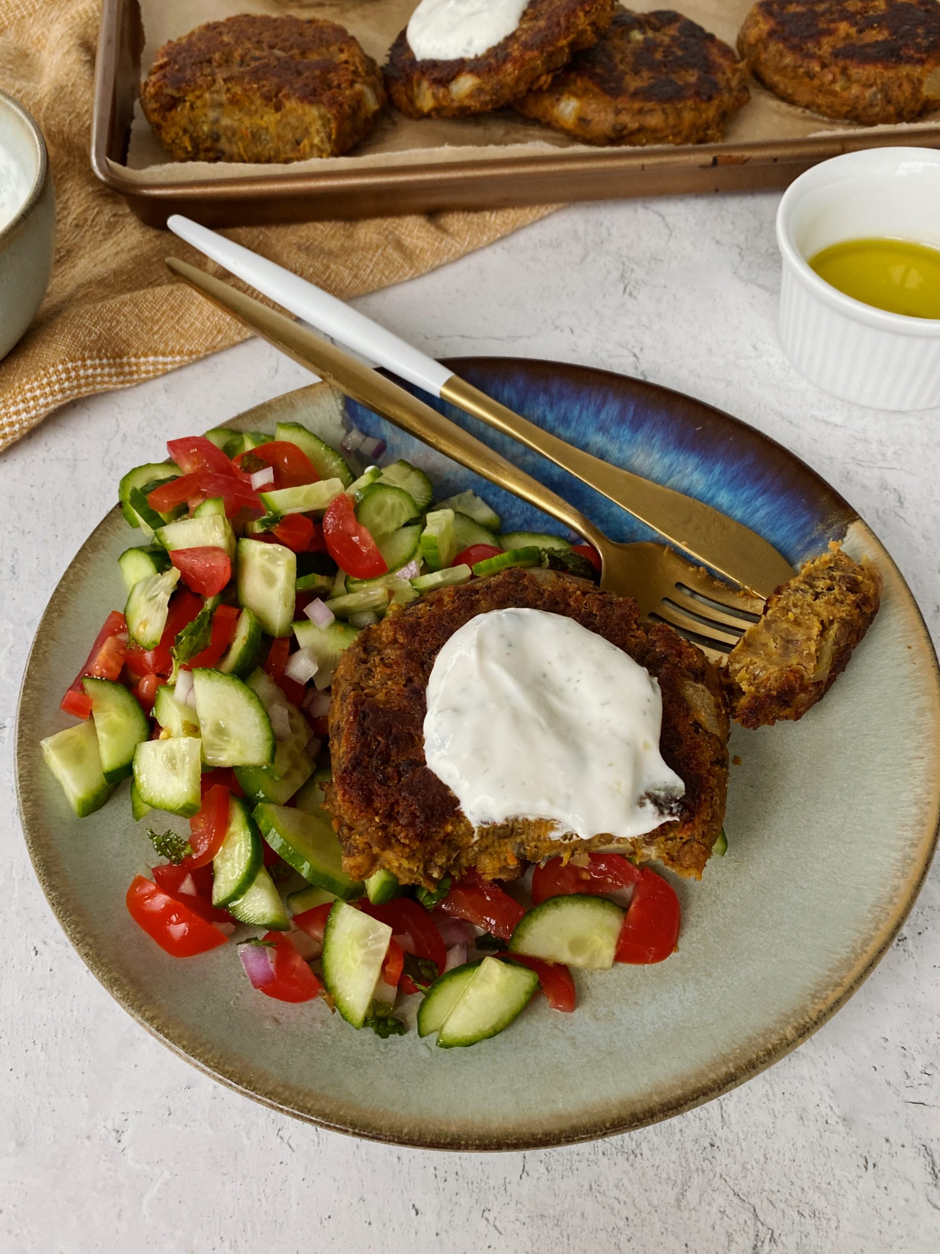 lentil veggie burgers