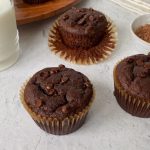 chocolate banana muffins