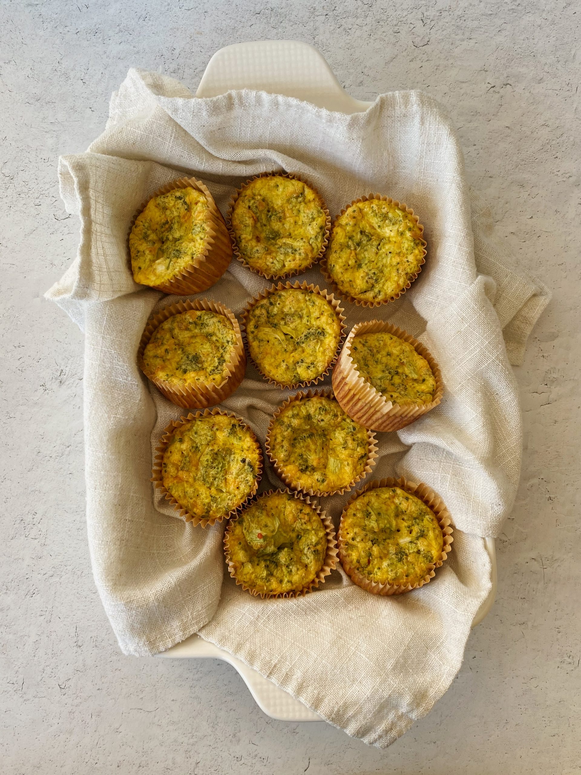 Broccoli Cheddar Egg Bites - Mad About Food