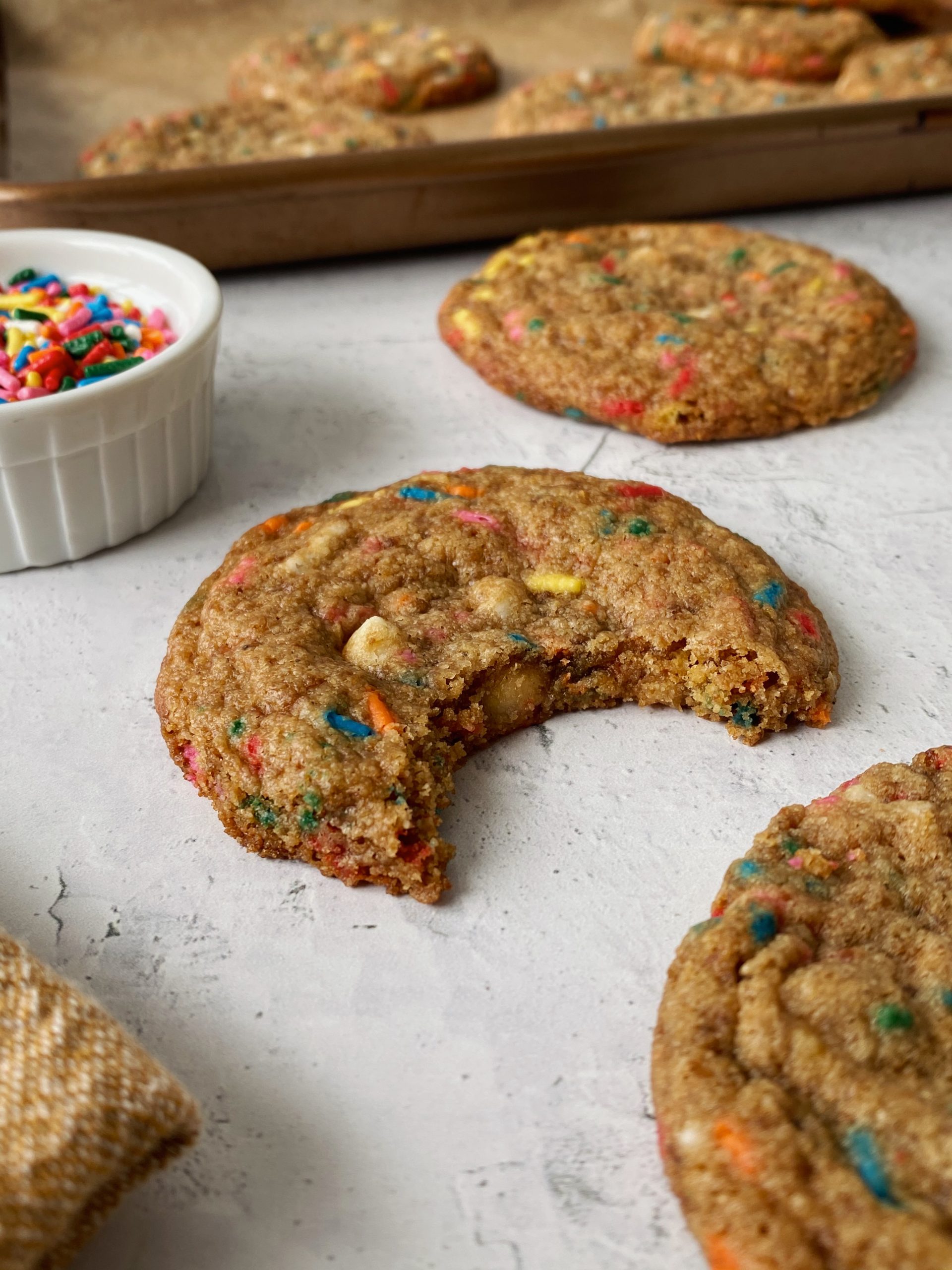 birthday cake cookies