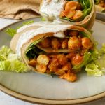 buffalo chickpea wraps