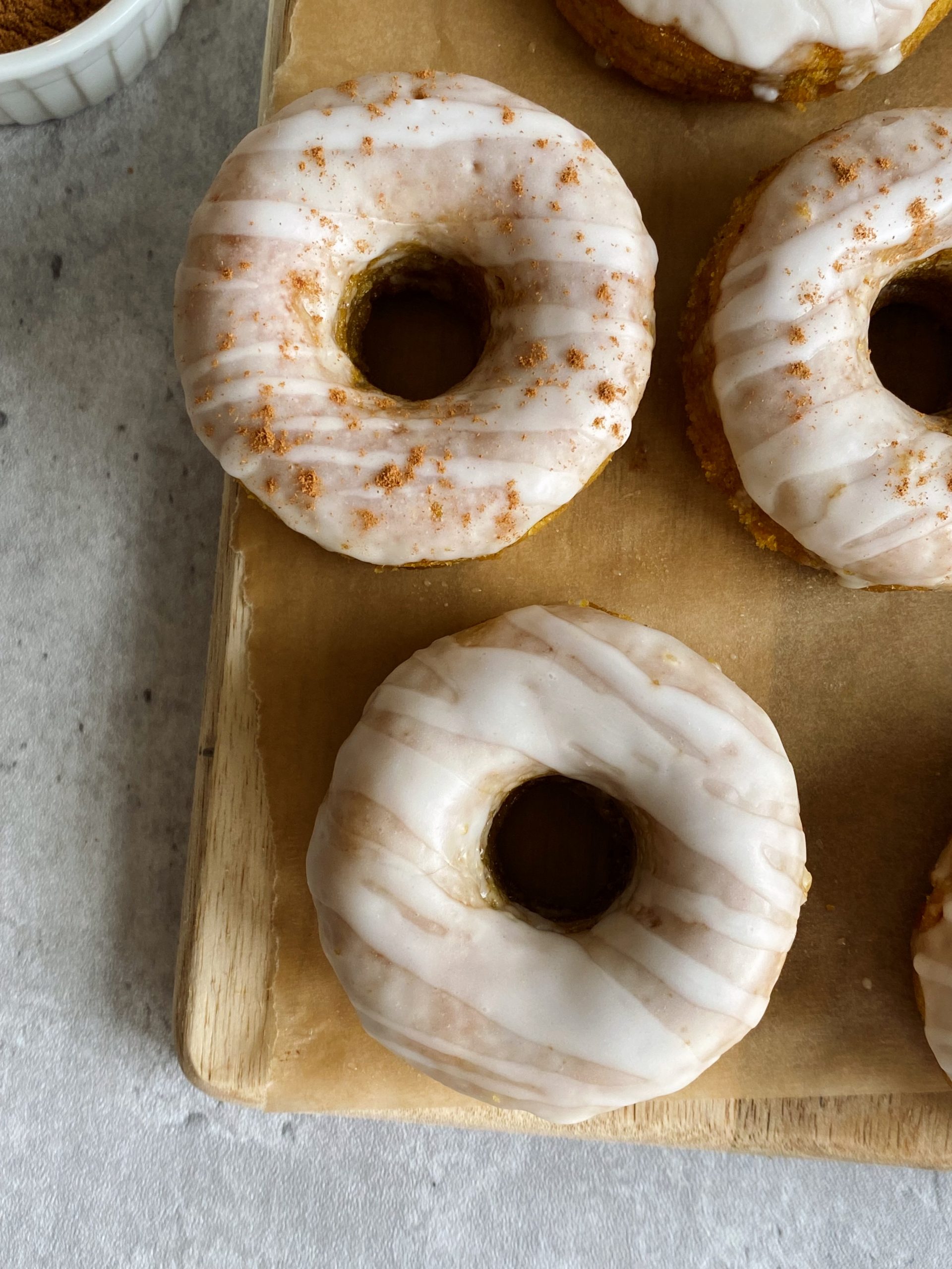 pumpkin cake donuts