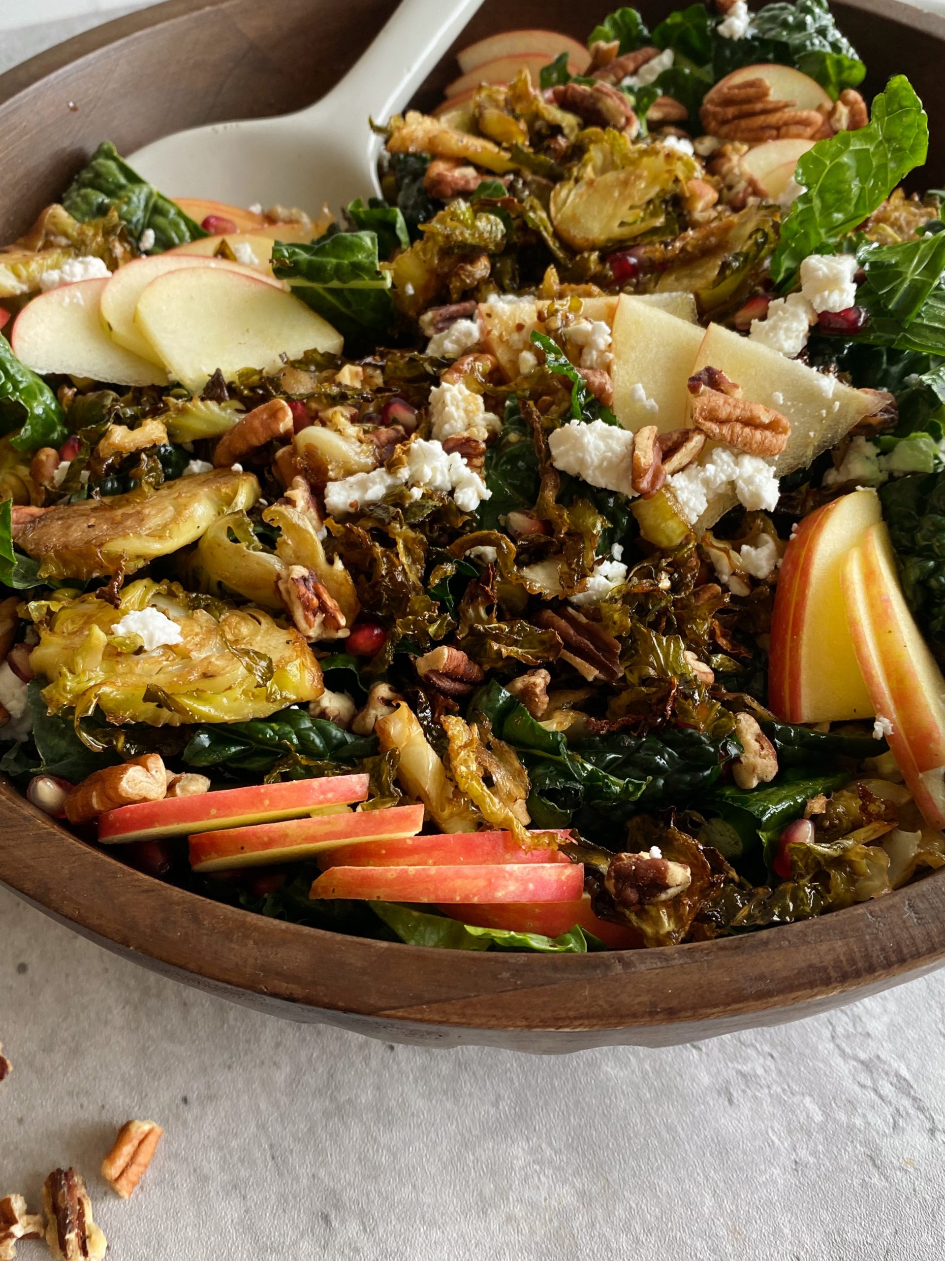 Fall Harvest Kale Salad Recipe