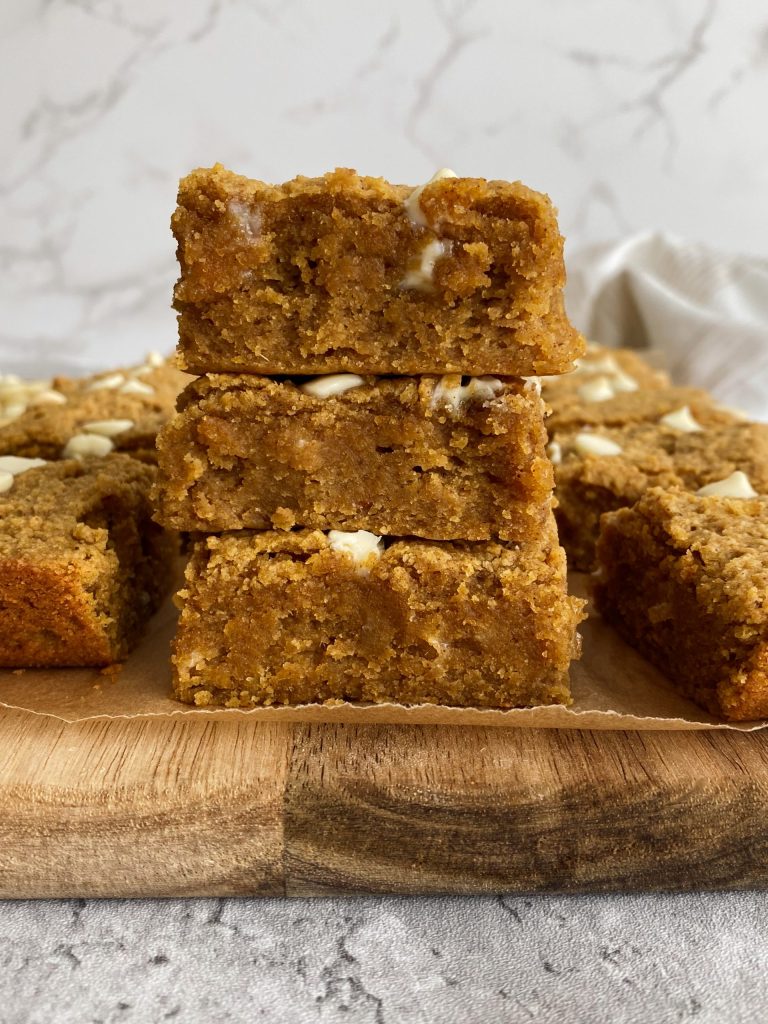 Gluten-free Pumpkin Blondies