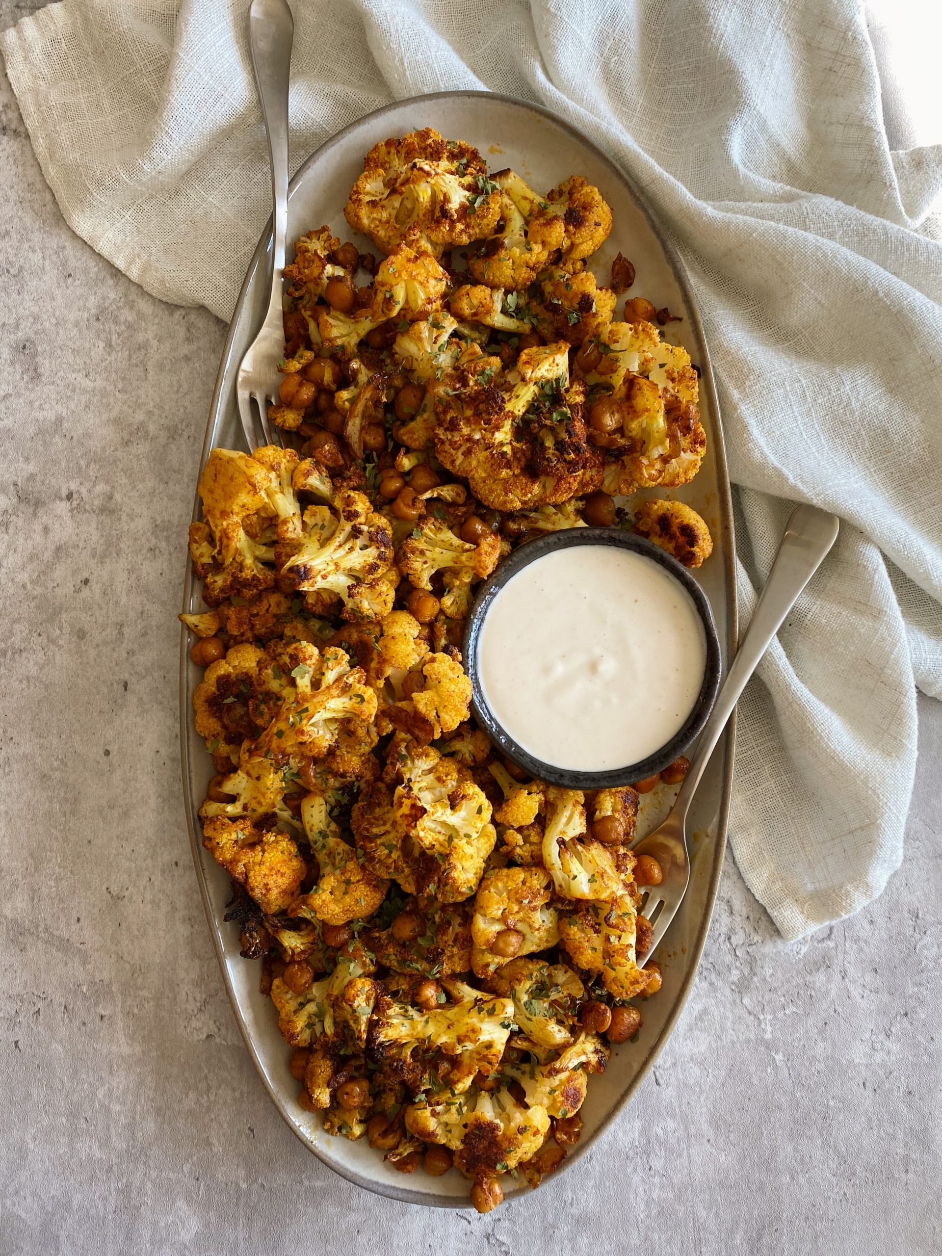 roasted cauliflower