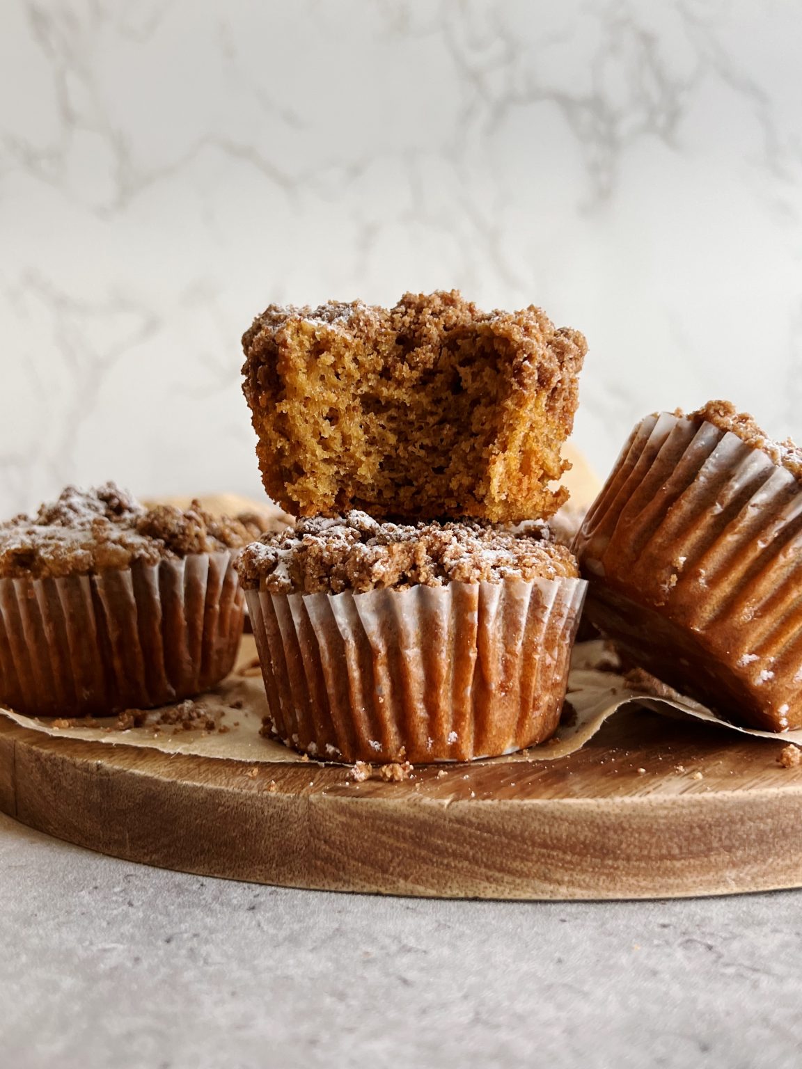 Glutenfree Crumb Cake Muffins Something Nutritious
