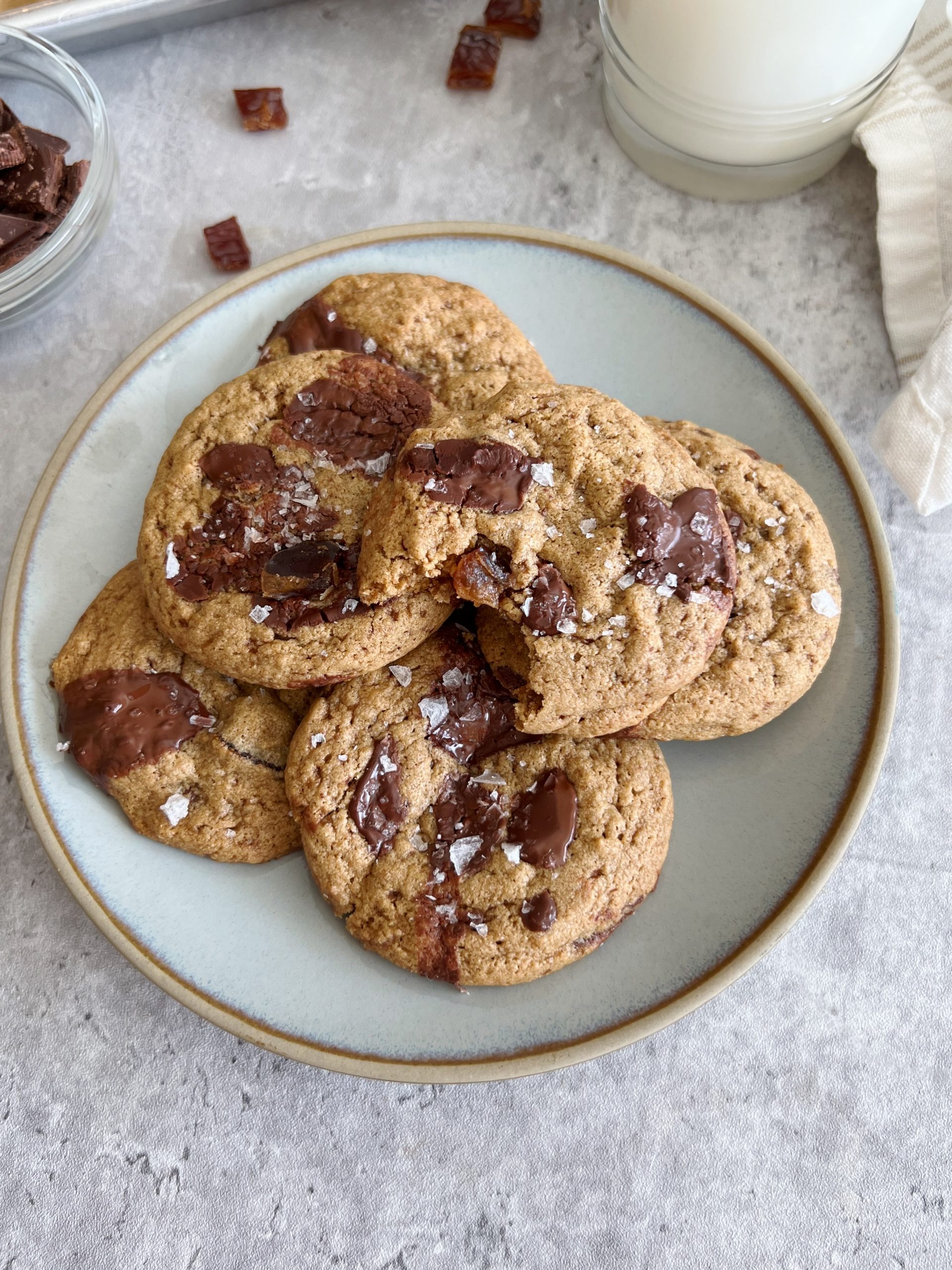 Tahini Date Cookies