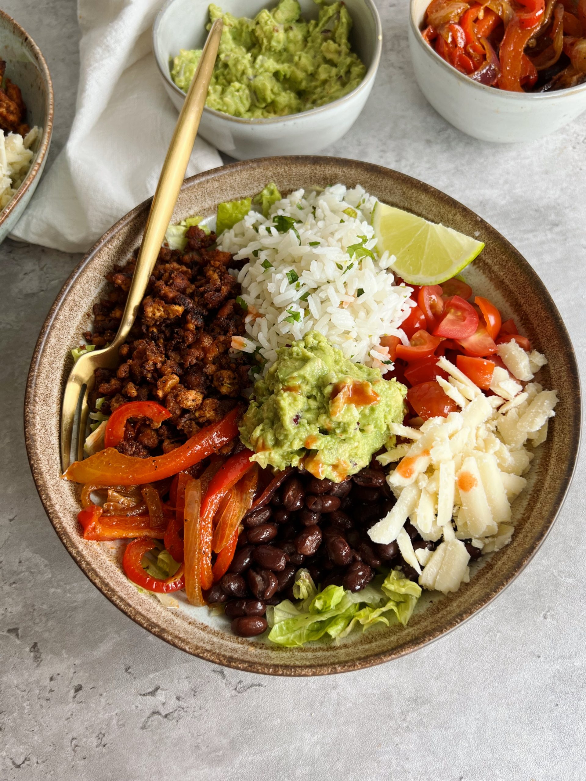 Copycat Chipotle Burrito Bowl (vegan) - Honey, Whats Cooking