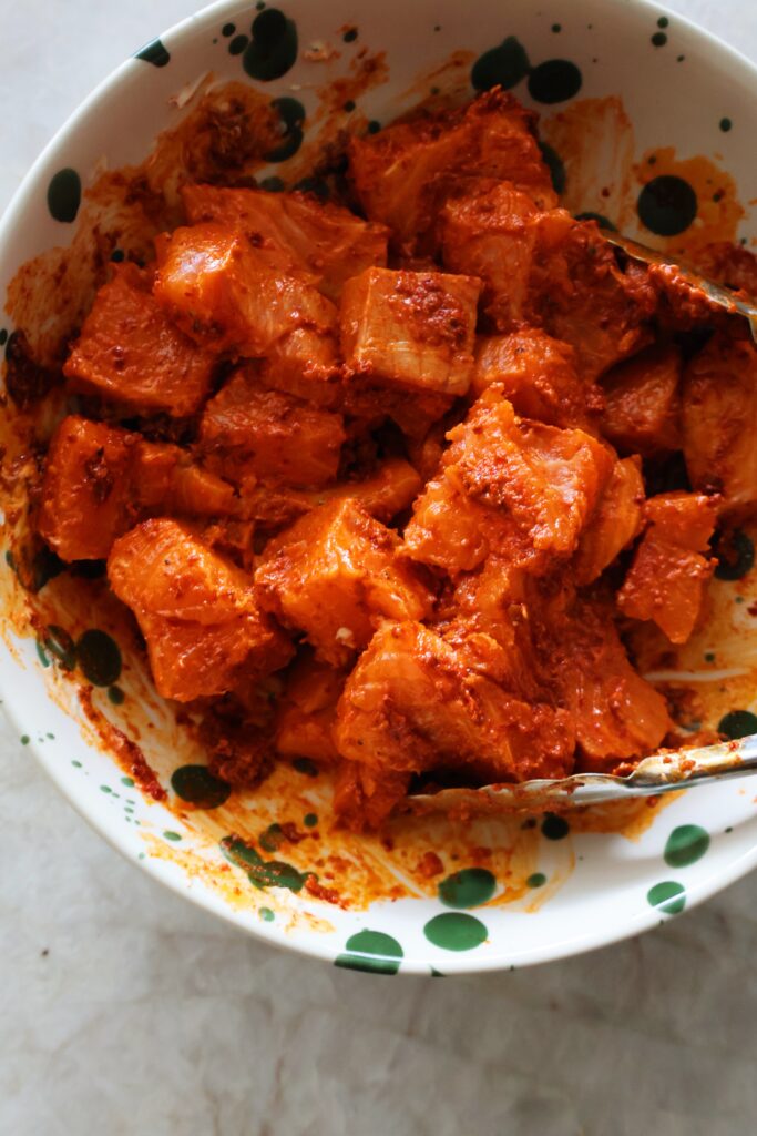 Harissa Salmon Bowls