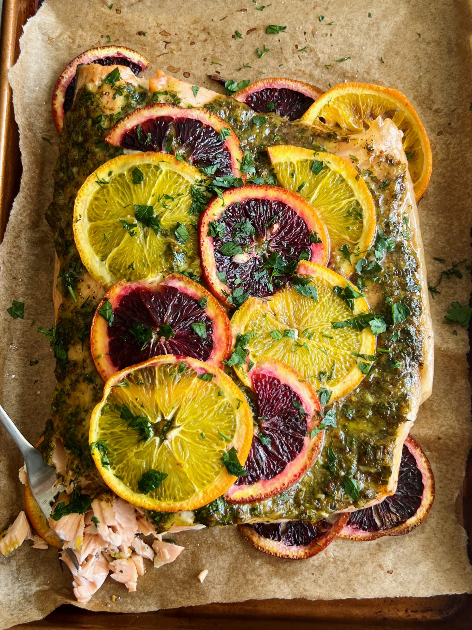 citrus herb salmon