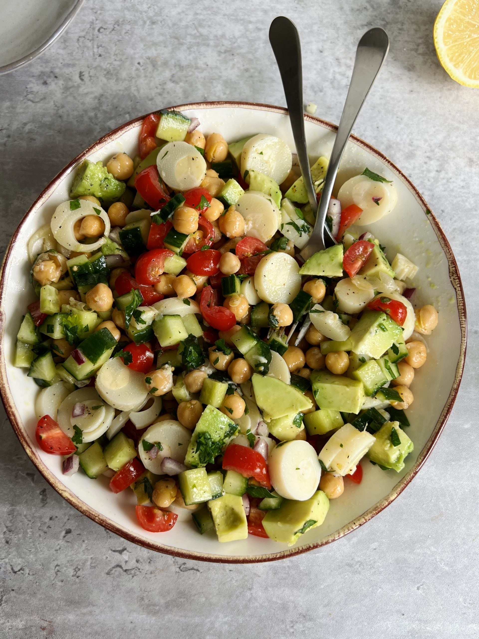 hearts of palm salad