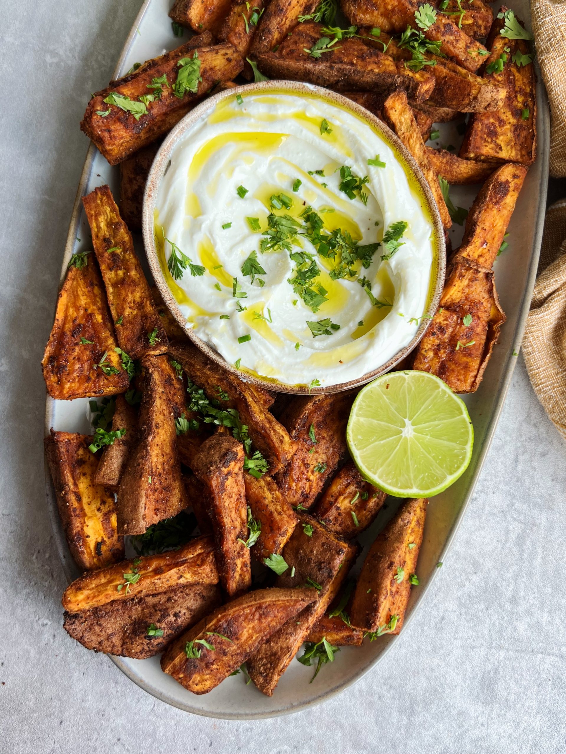 Spicy Chipotle Sweet Potato Fries - I Heart Vegetables