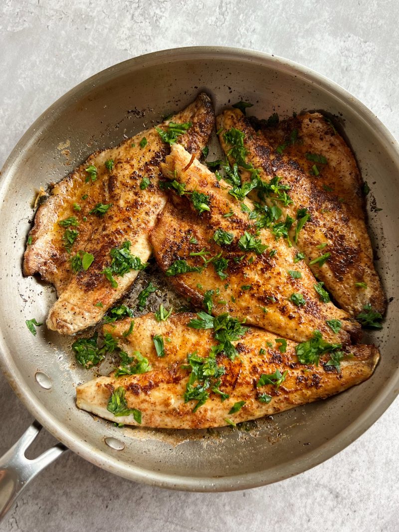 Panseared Branzino Something Nutritious