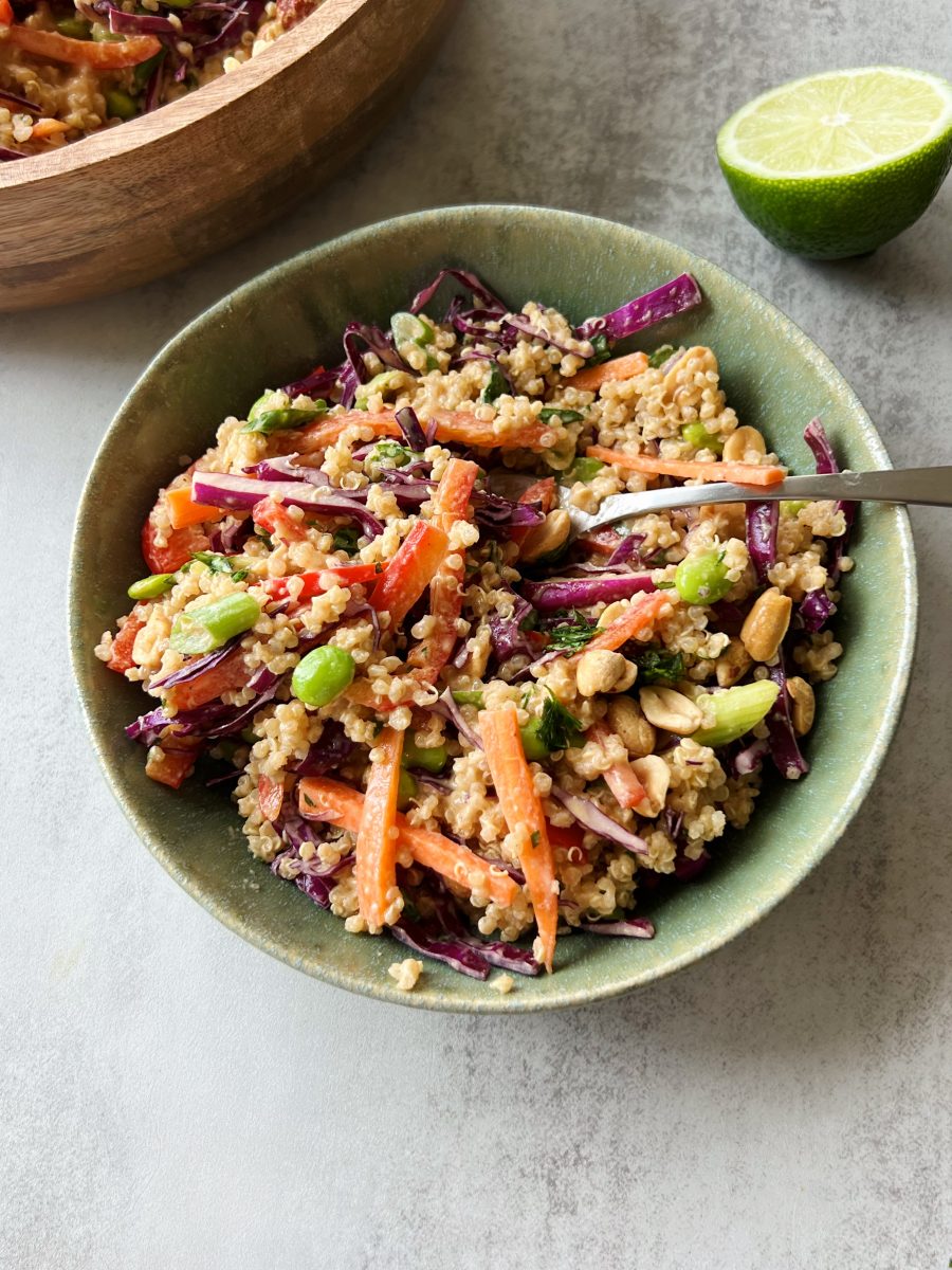 Thai-Inspired Quinoa Salad Jars Food & Nutrition Magazine - Stone Soup