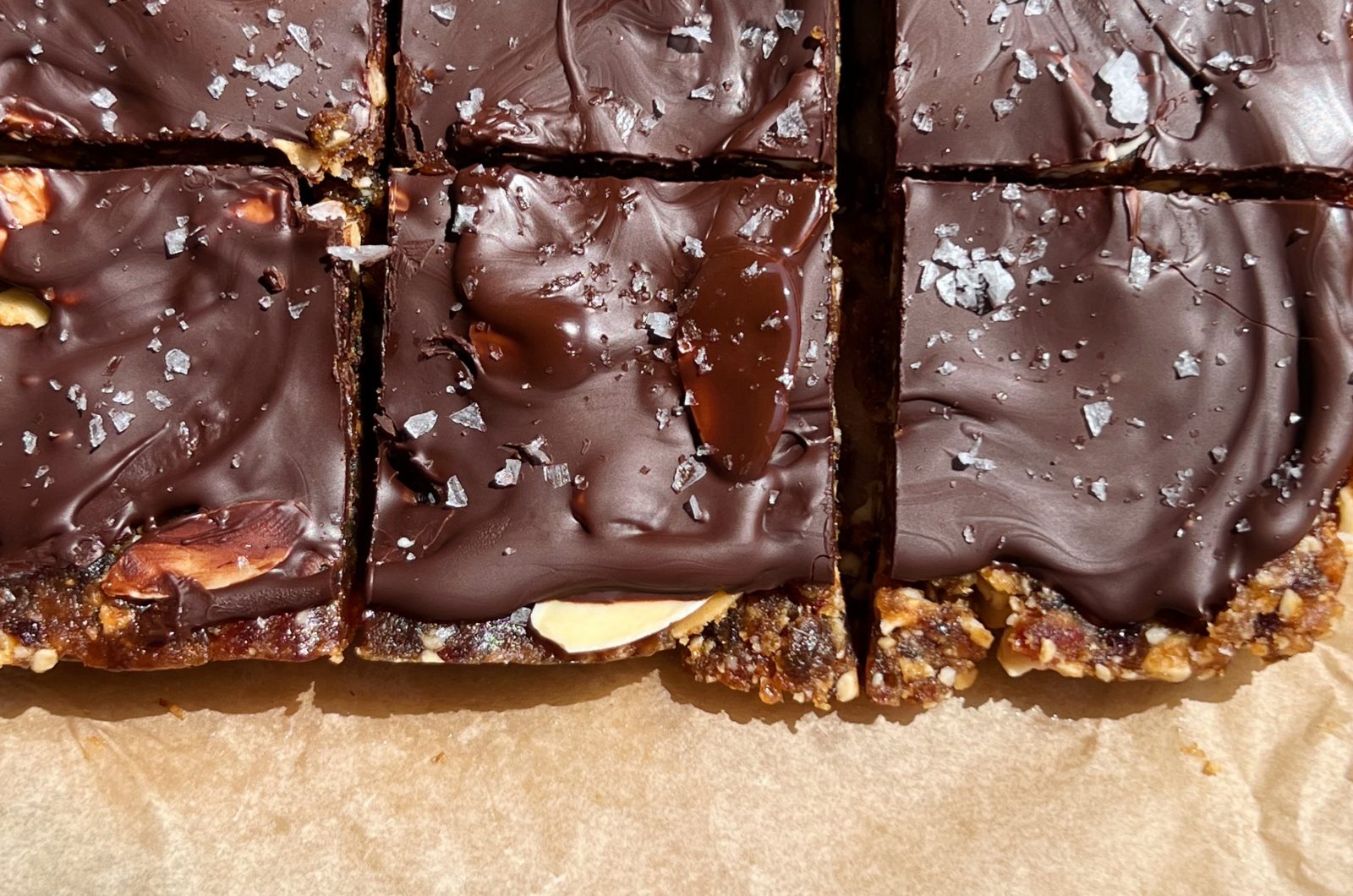 Dark Chocolate Date & Nut Bars Something Nutritious