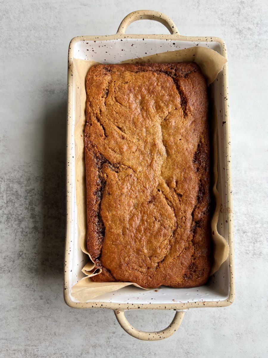 Cinnamon Swirl Banana Bread