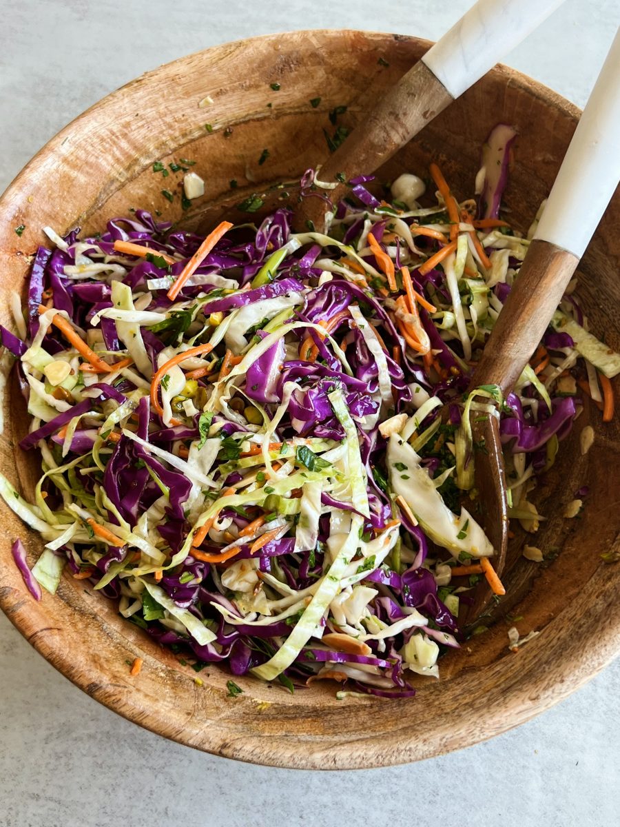 Taming Twins Crunchy Cabbage Salad