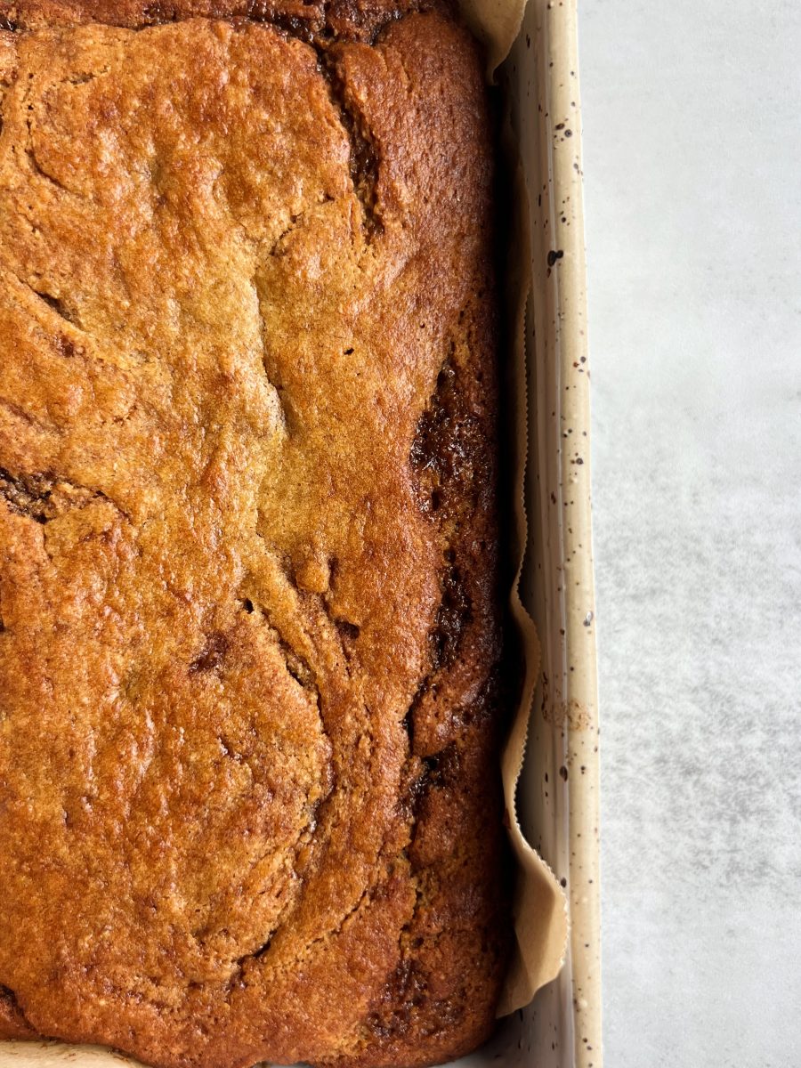 Grain-free Cinnamon Swirl Banana Bread