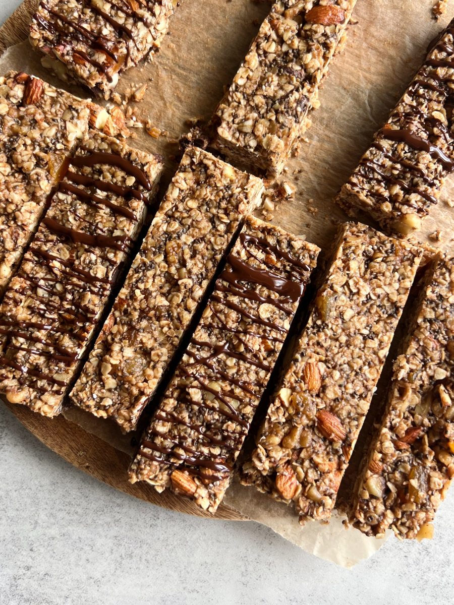 almond butter granola bars