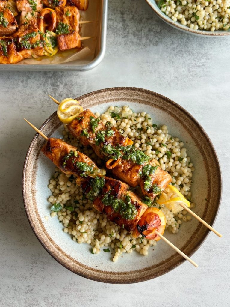 Salmon Skewers