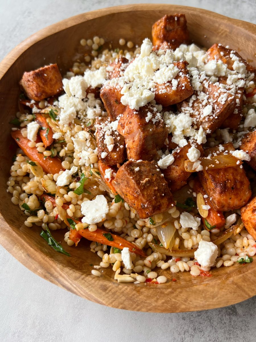 salmon couscous salad