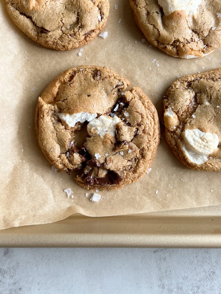 gluten-free s'mores cookies
