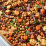 sheet pan tofu and veggies