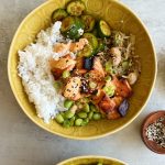 Salmon Rice Bowls