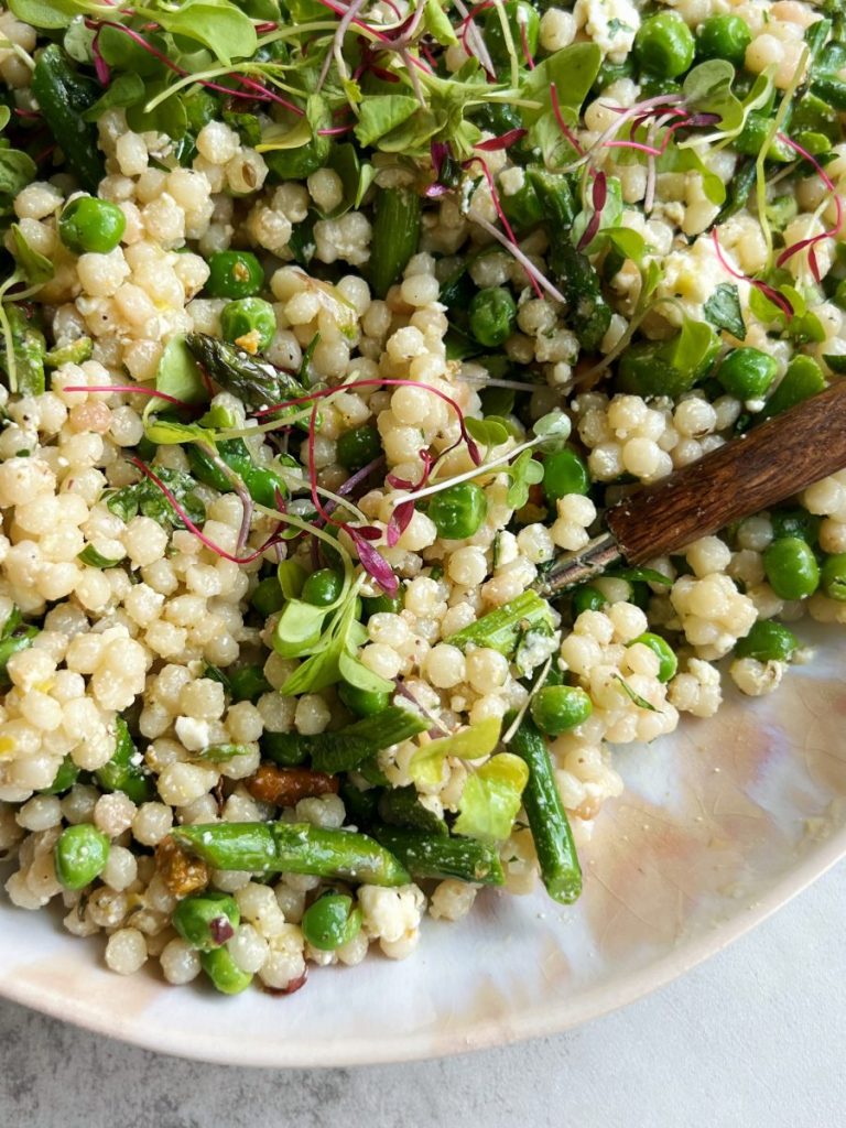 spring couscous salad