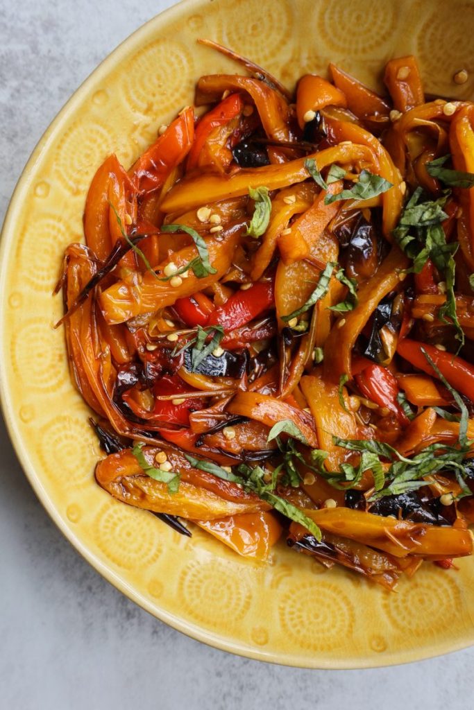 roasted peppers