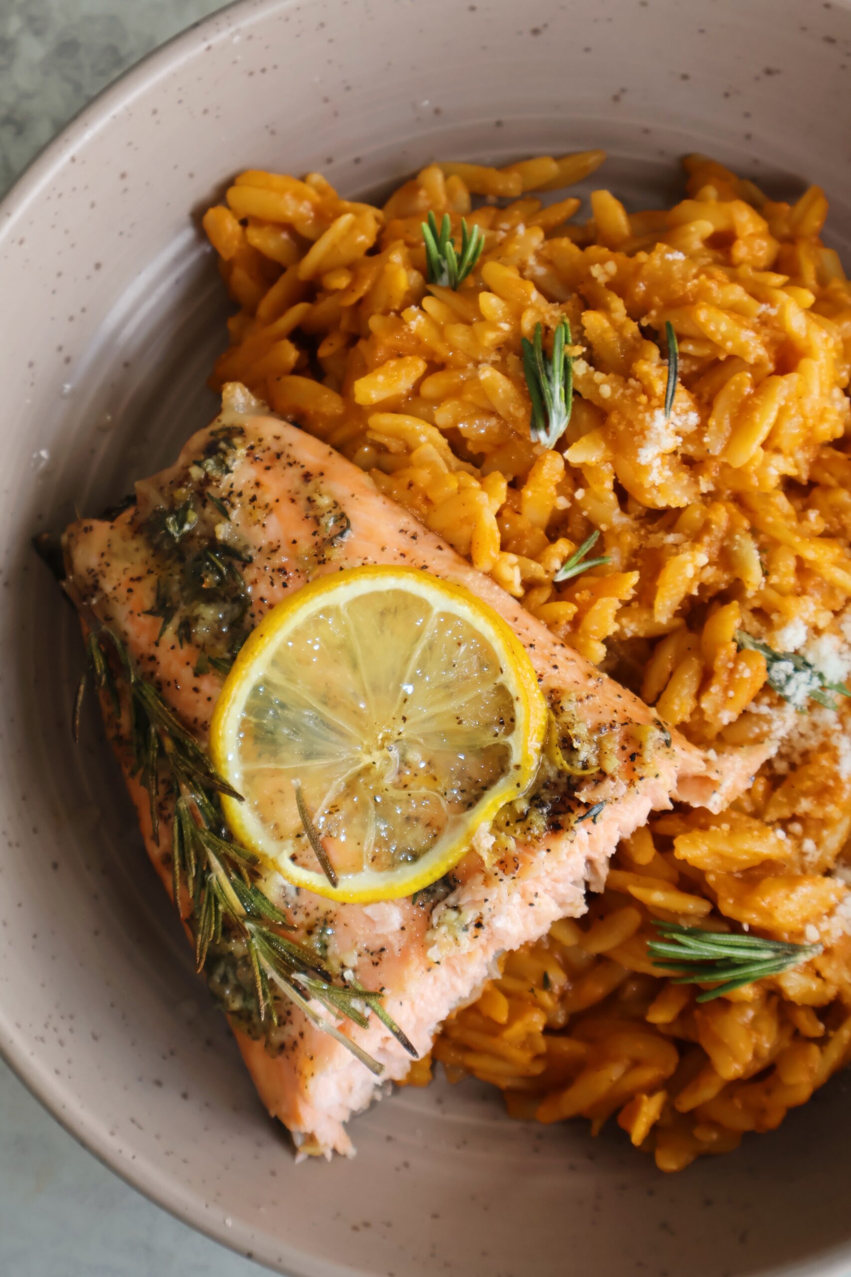 lemon rosemary salmon