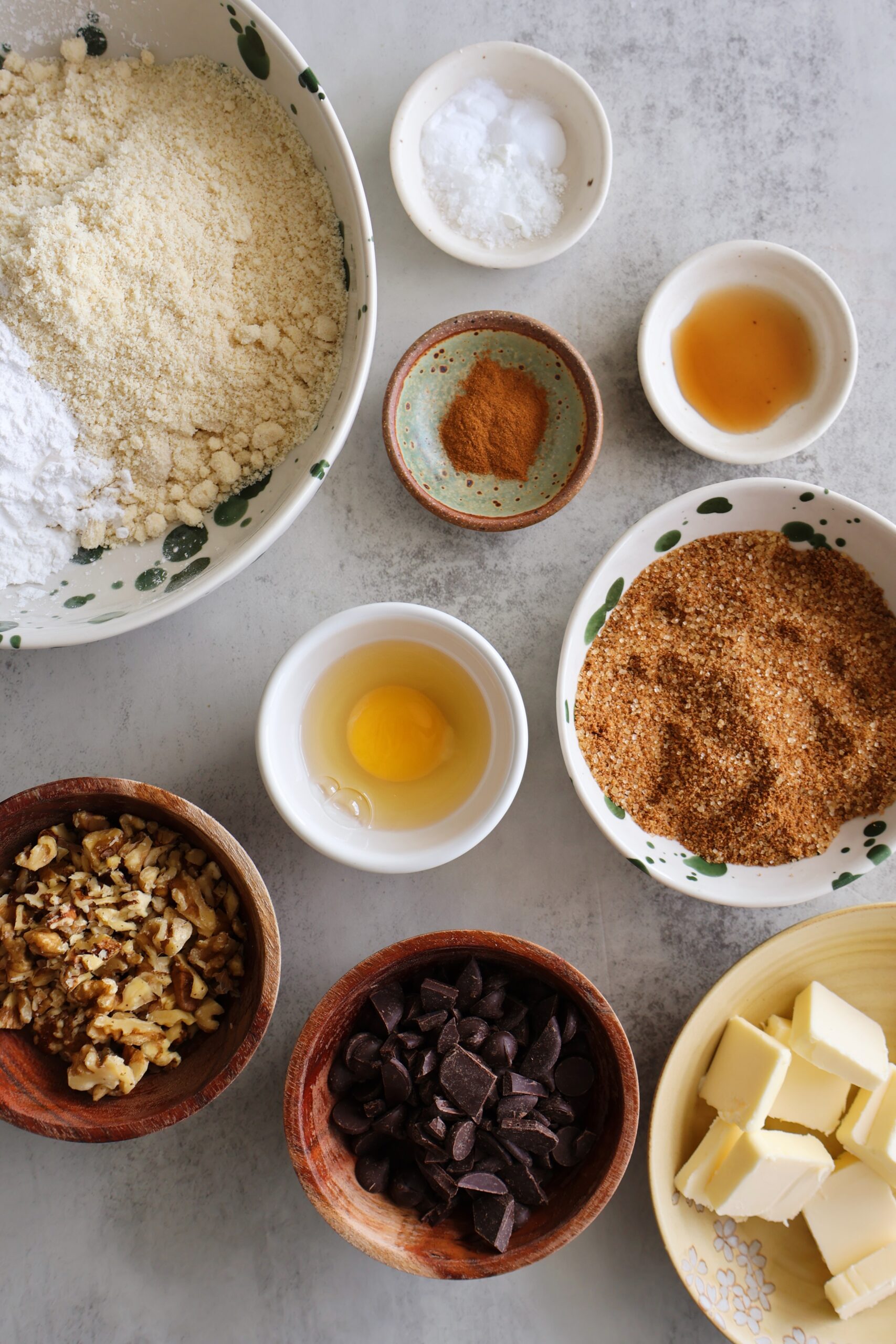 Brown Butter Walnut Cookie Skillet