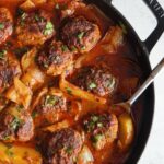 Meatballs and Potatoes
