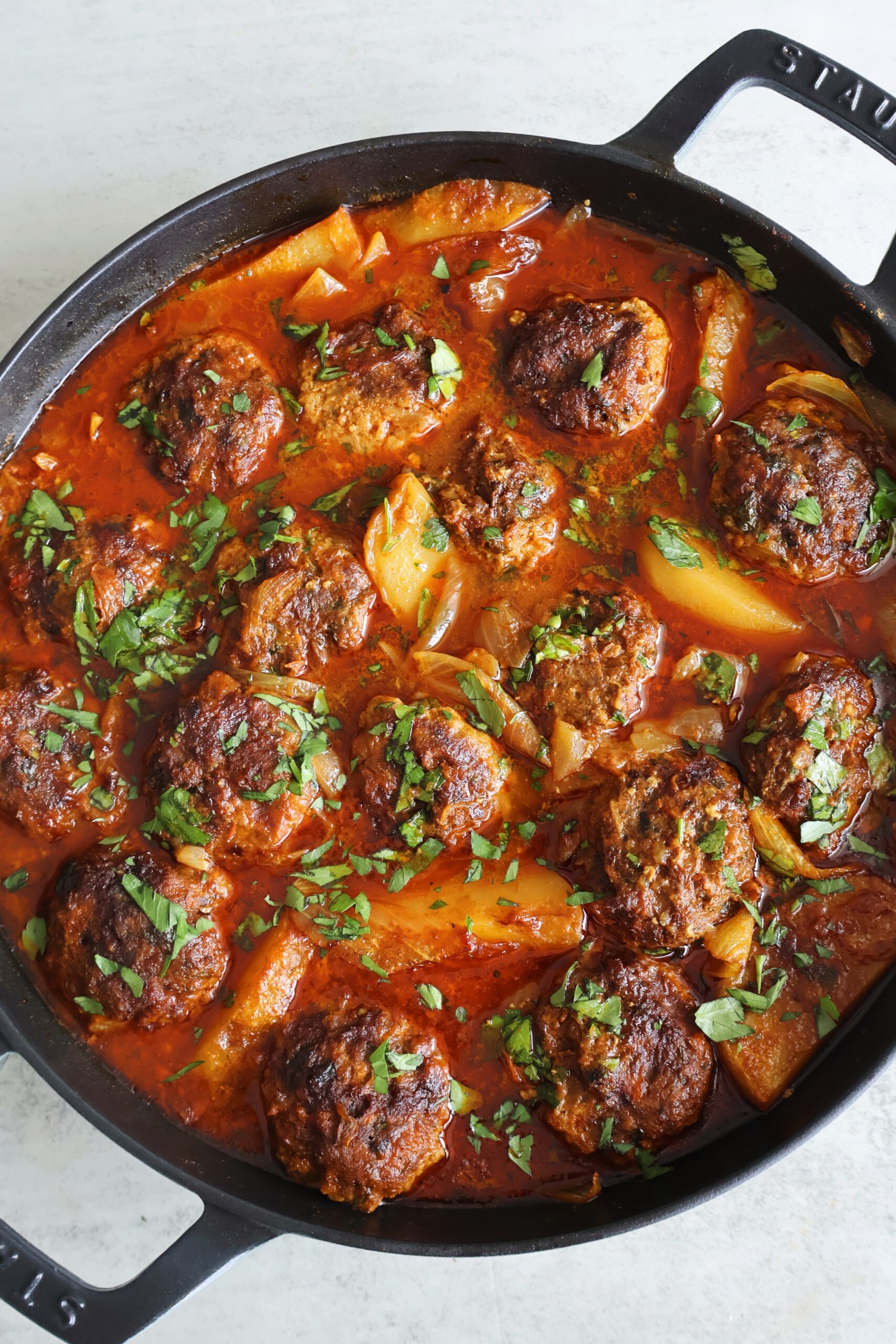Caramelized Onion Meatballs