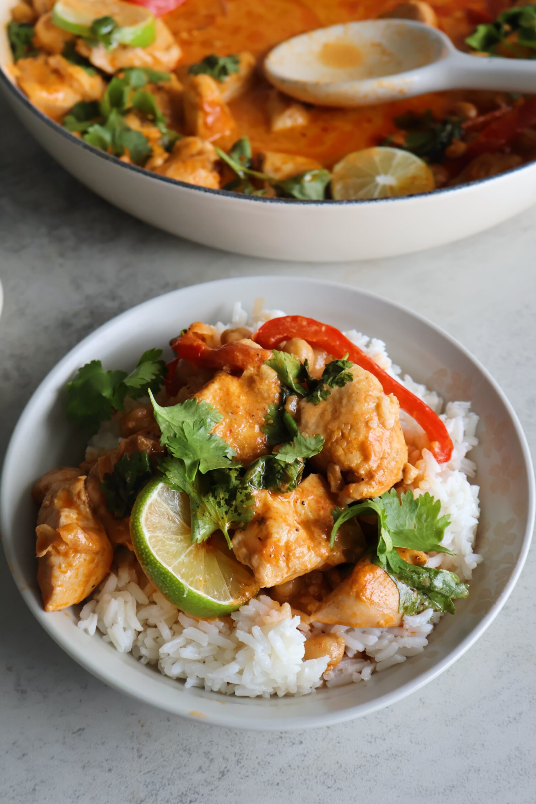 coconut curry chicken
