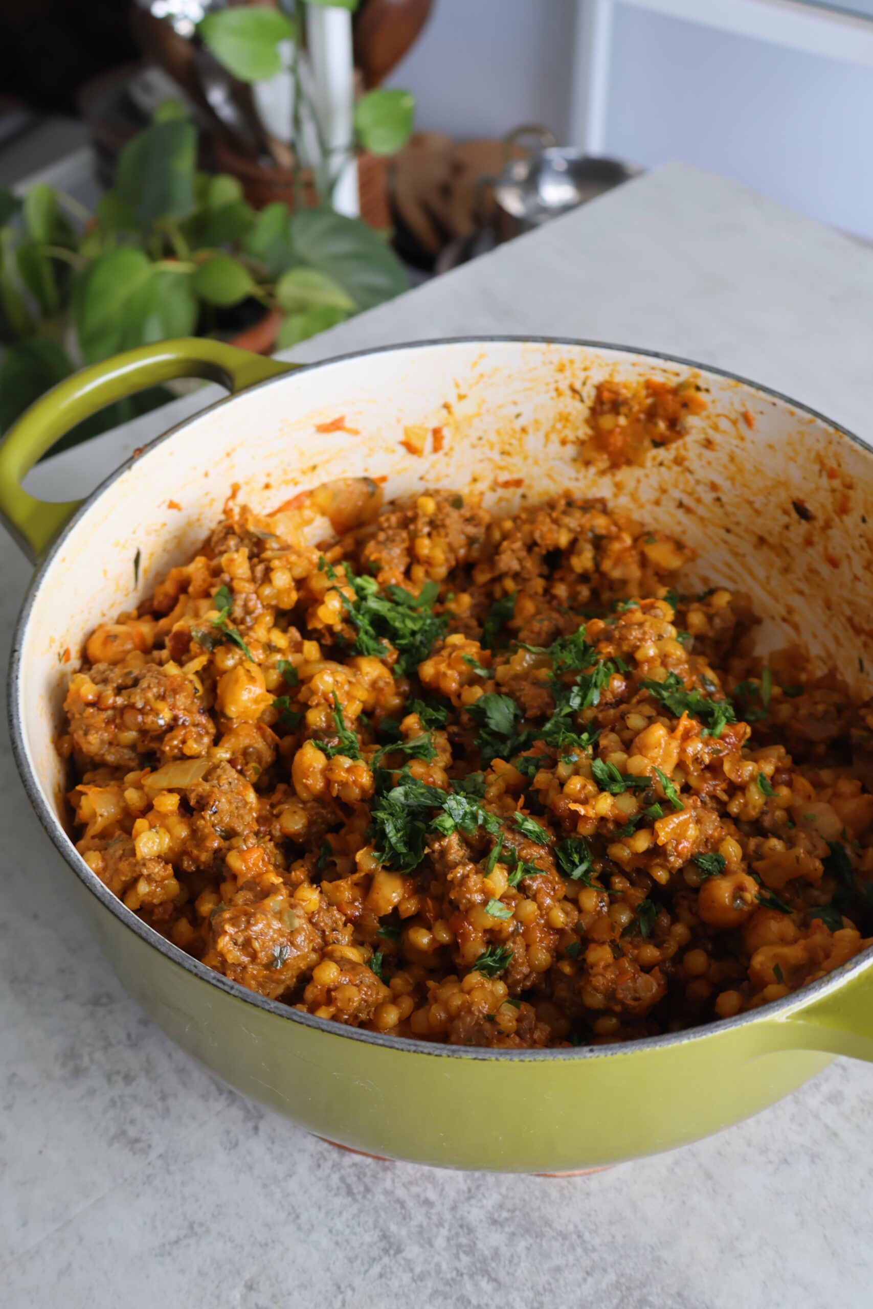 One-pot Couscous and Beef