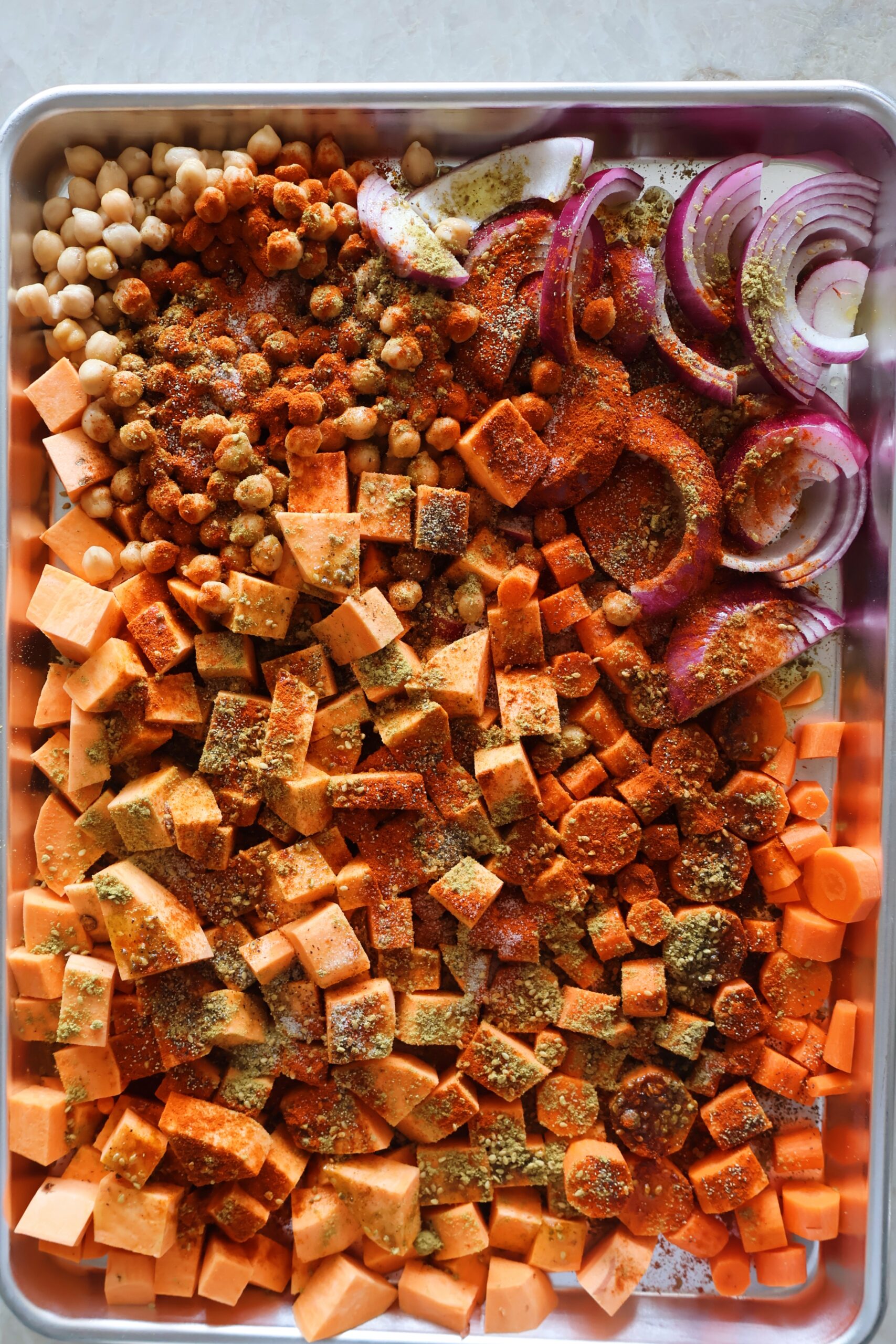 Za'atar Roasted Vegetables