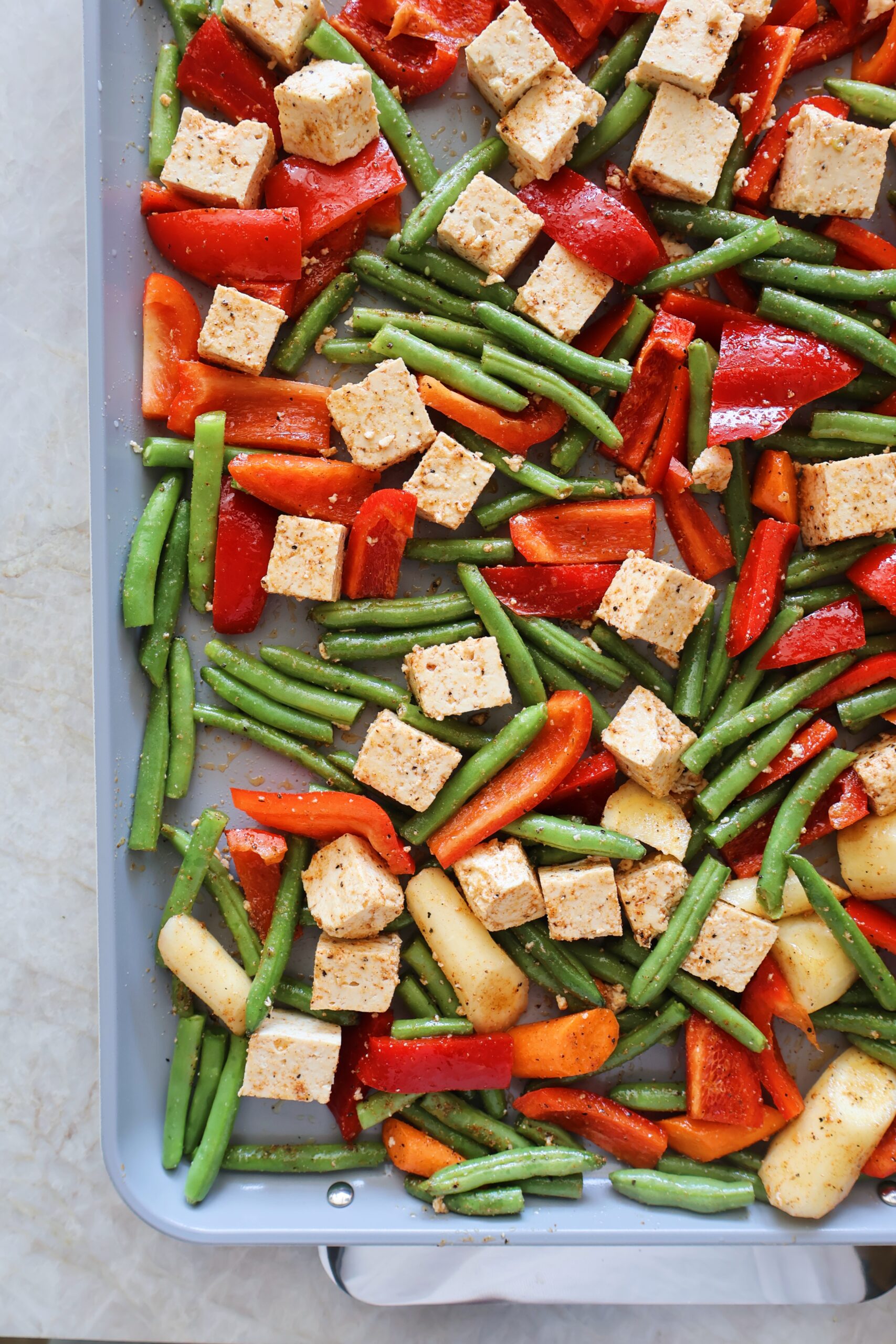 Tofu Veggie Sheet-pan