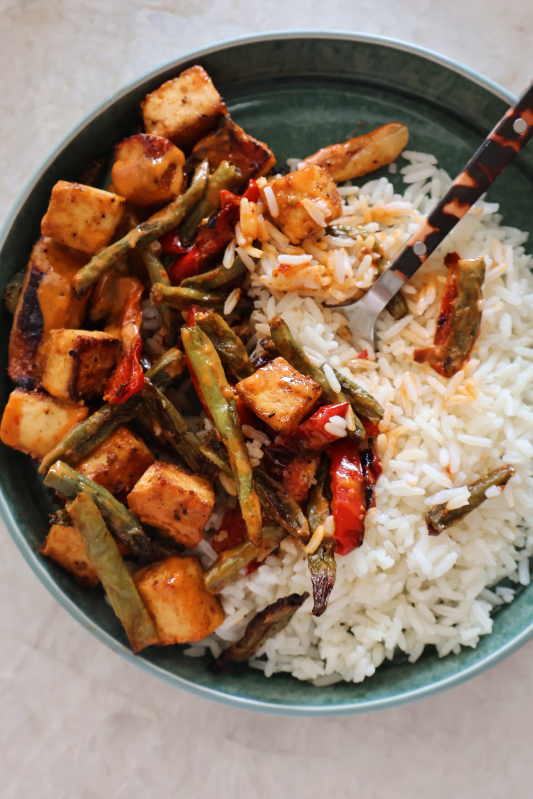 Tofu Veggie Sheet-pan