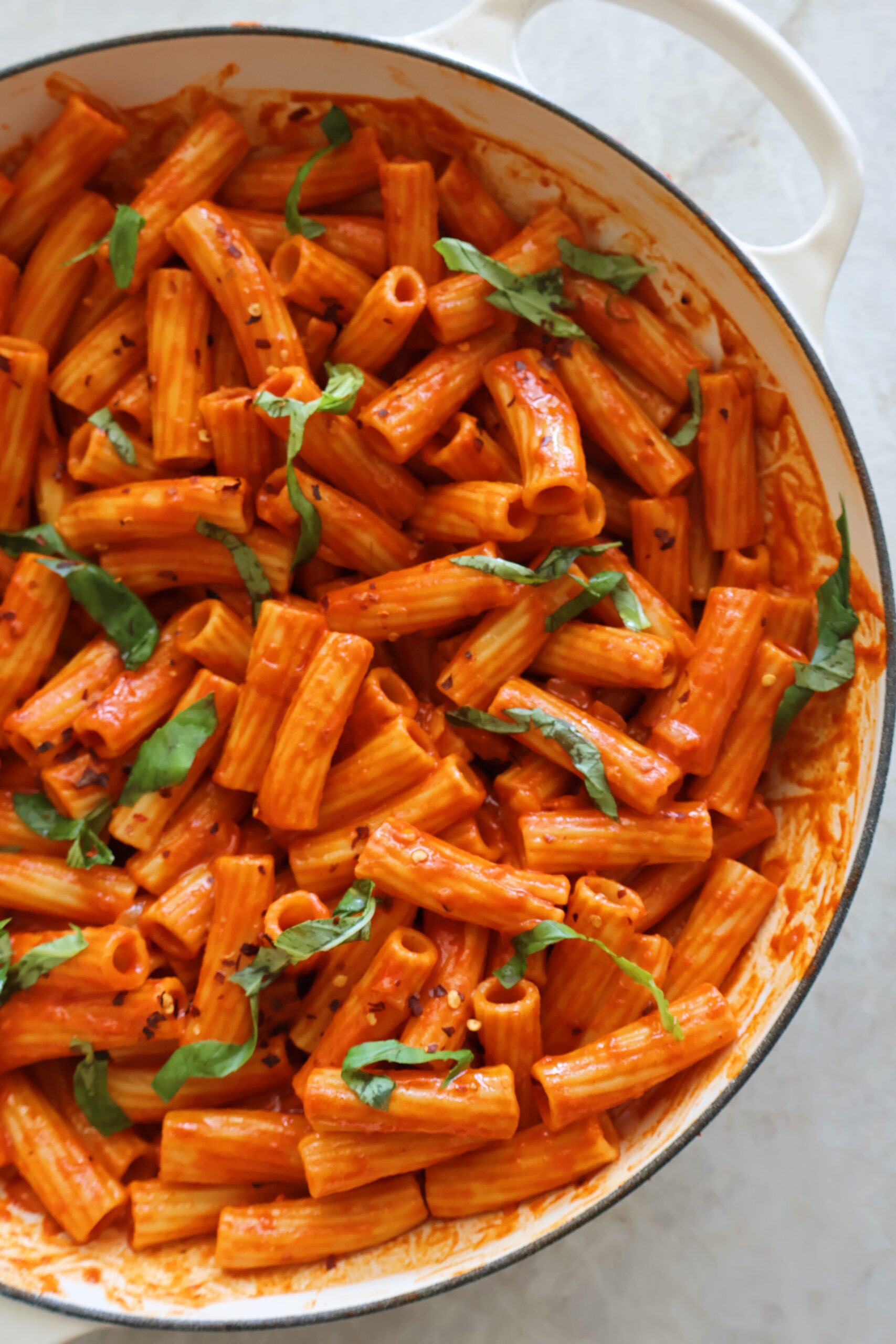 spicy rigatoni